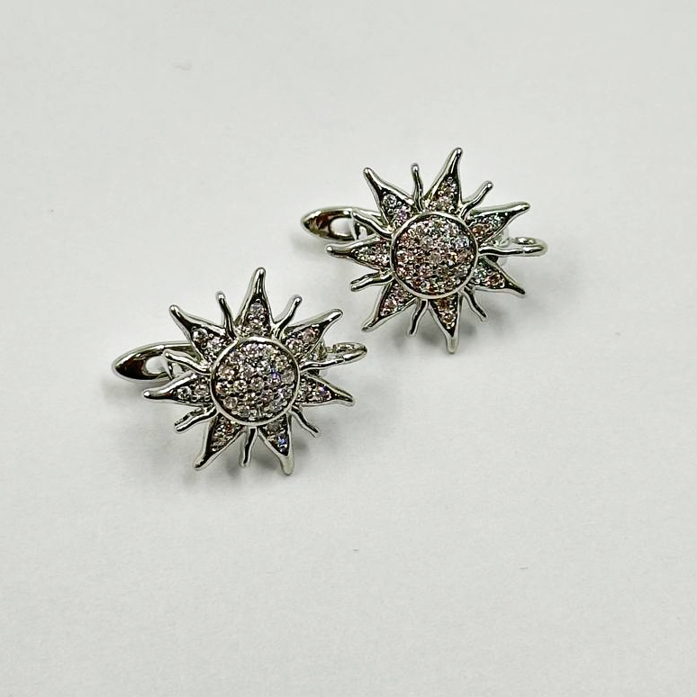 Швензы размер 16,5*14,5мм цвет серебро